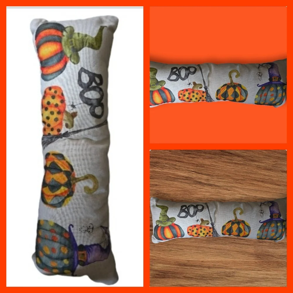 Halloween Accent Throw Pillow, Novelty Pillow-EUC
